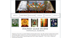 Desktop Screenshot of mastersonfinearts.com